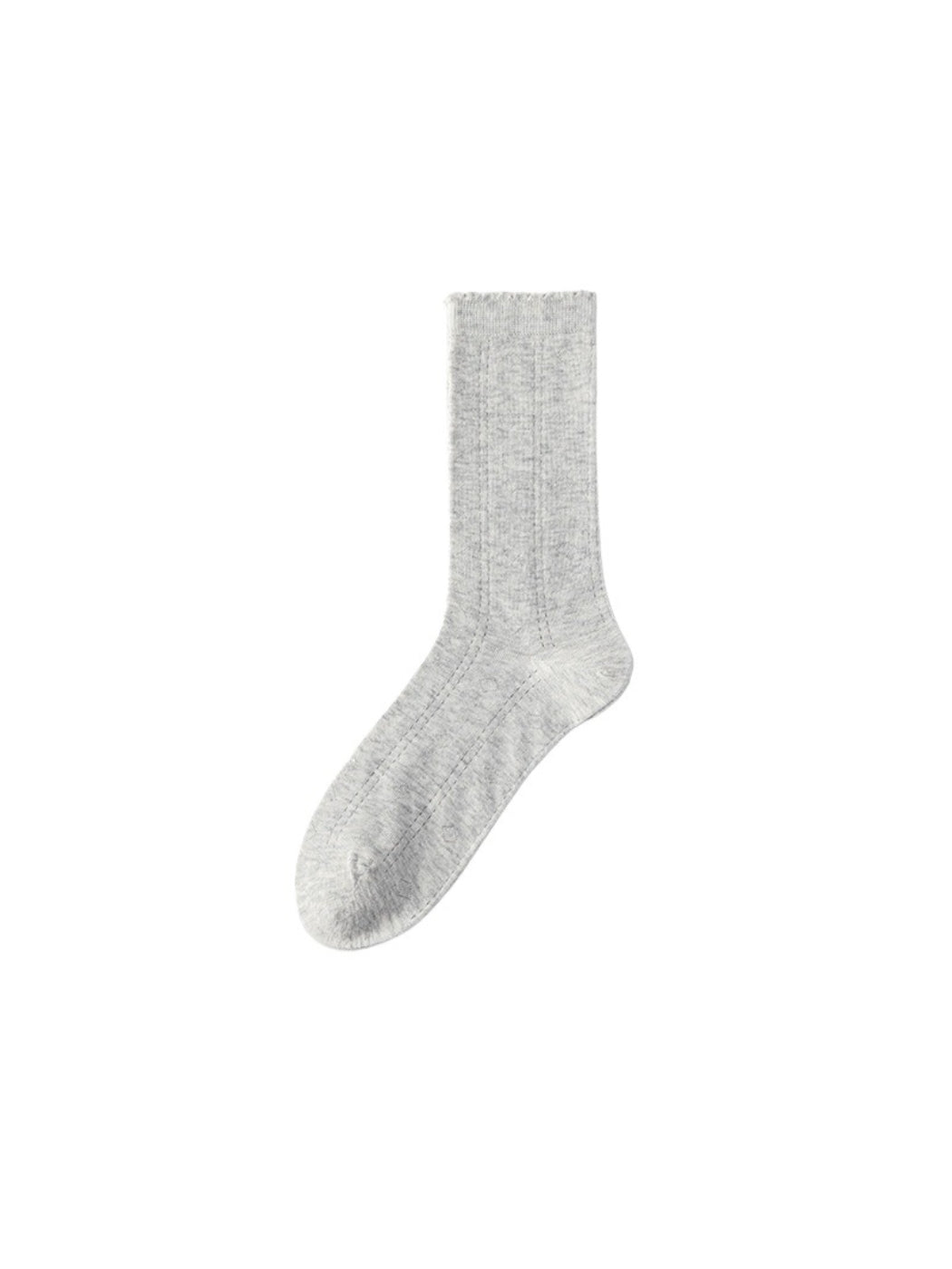 Rufia - Mixed Texture Knit Crew Socks product image 6