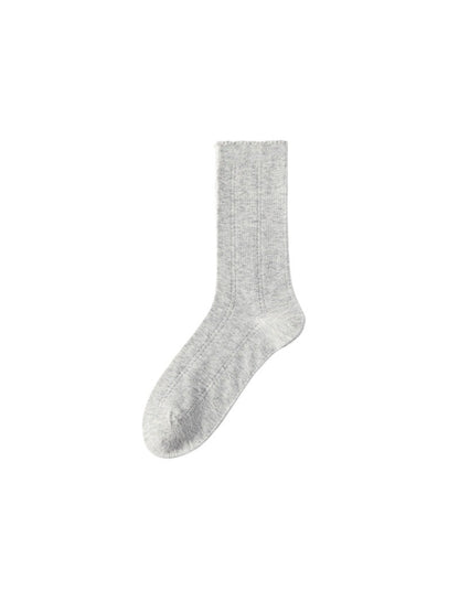 Rufia - Mixed Texture Knit Crew Socks product image 6