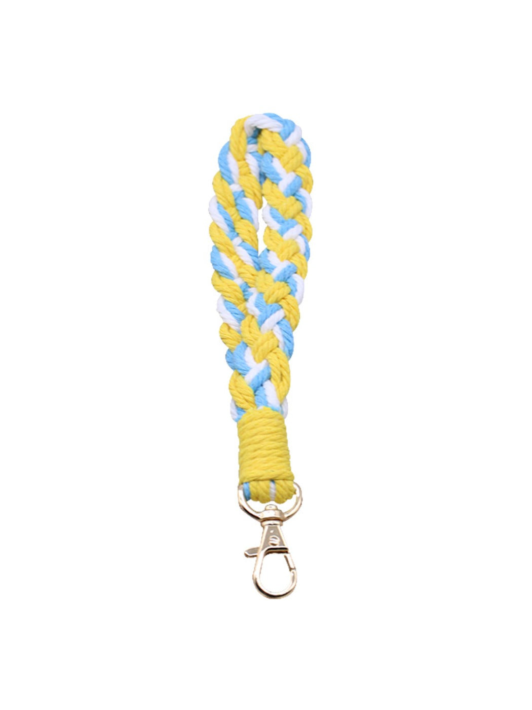 Koco Colorful Braided Keychain & Wristlet Phone Lanyard color options including Orange, Grey, Blue