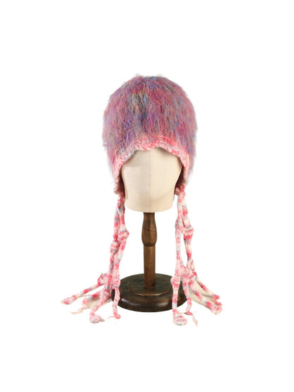 Haila - Color Stripe Knitted Beanie