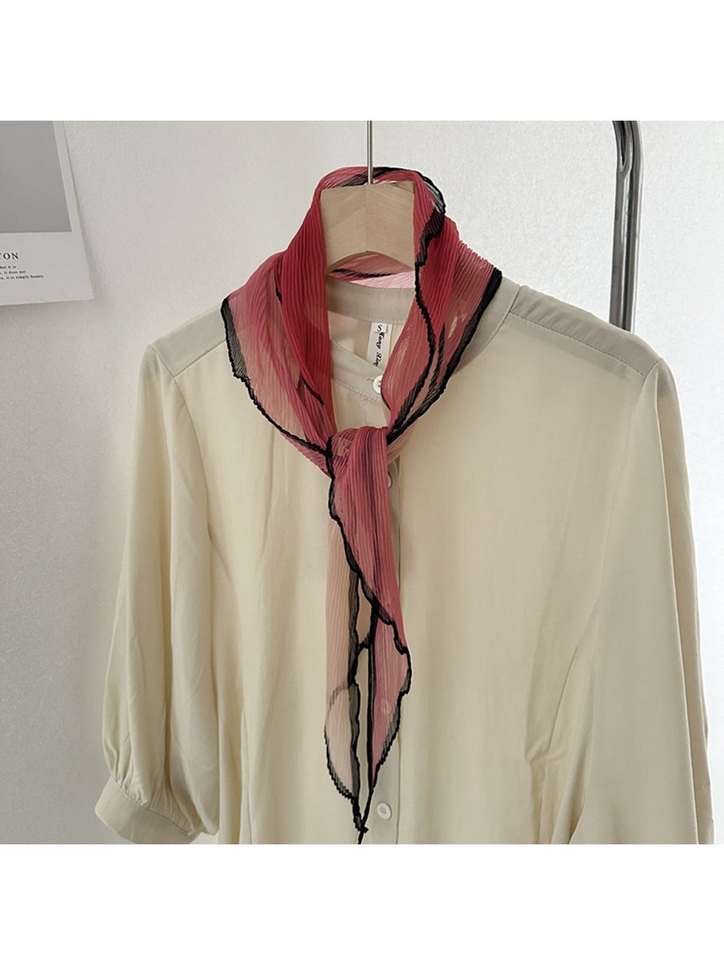 Scarvii - Color Block Triangle Scarf