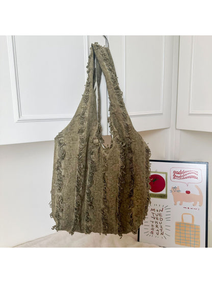 Cosbai - Elegant Soft Texture Shoulder Tote