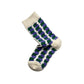 Rufia – Irregular Pattern Crew Socks