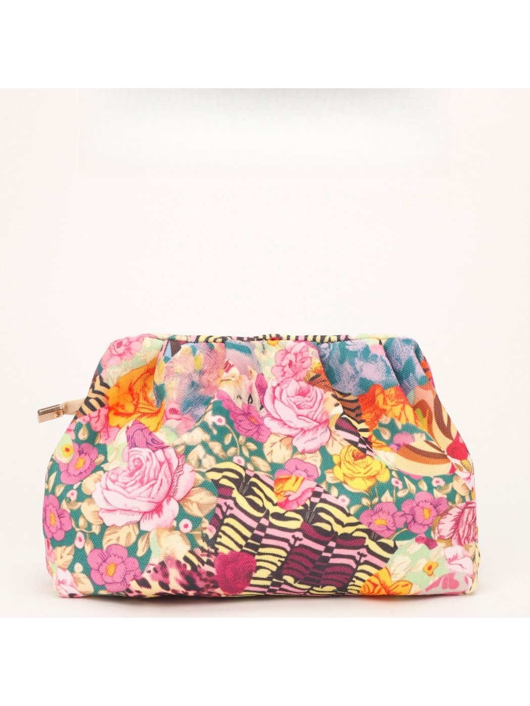 Cosbai - Art Floral Pattern Clutch Bag