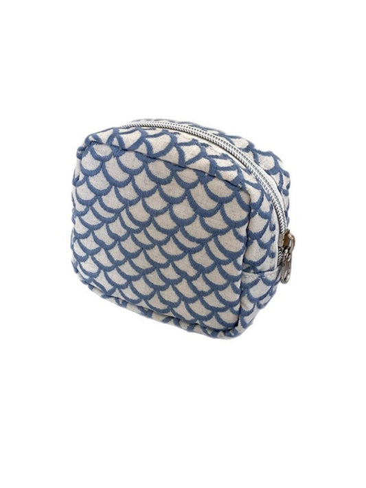 Cosbai - Embroidered Square Coin Pouch