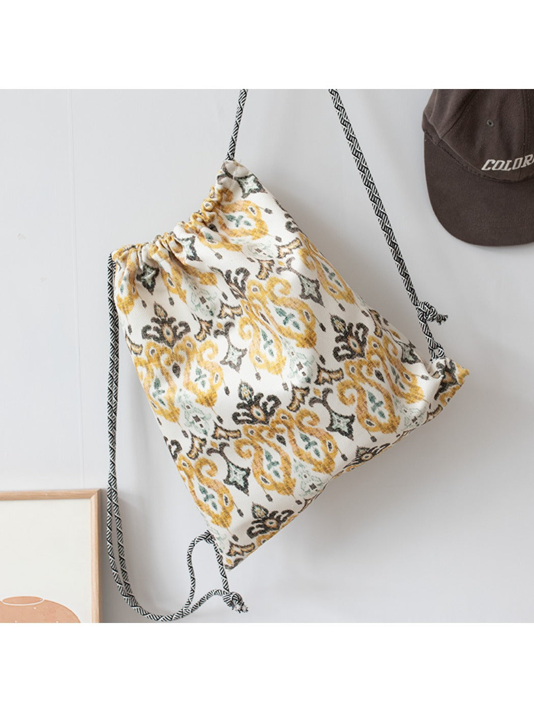 Cosbai -  Boho Drawstring Bag