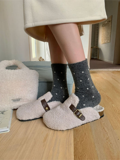 Rufia - Mini Dot Soft Knit Crew Socks