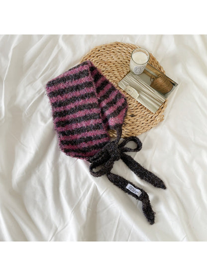 Scarvii - Cozy Winter Striped Knit Scarf