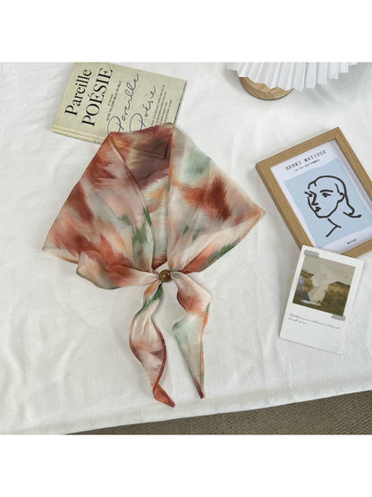 Scarvii - Patterned Everyday Fashion Triangle Scarf