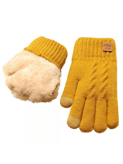 Gloving - Double-Layer Touchscreen Knitted Gloves