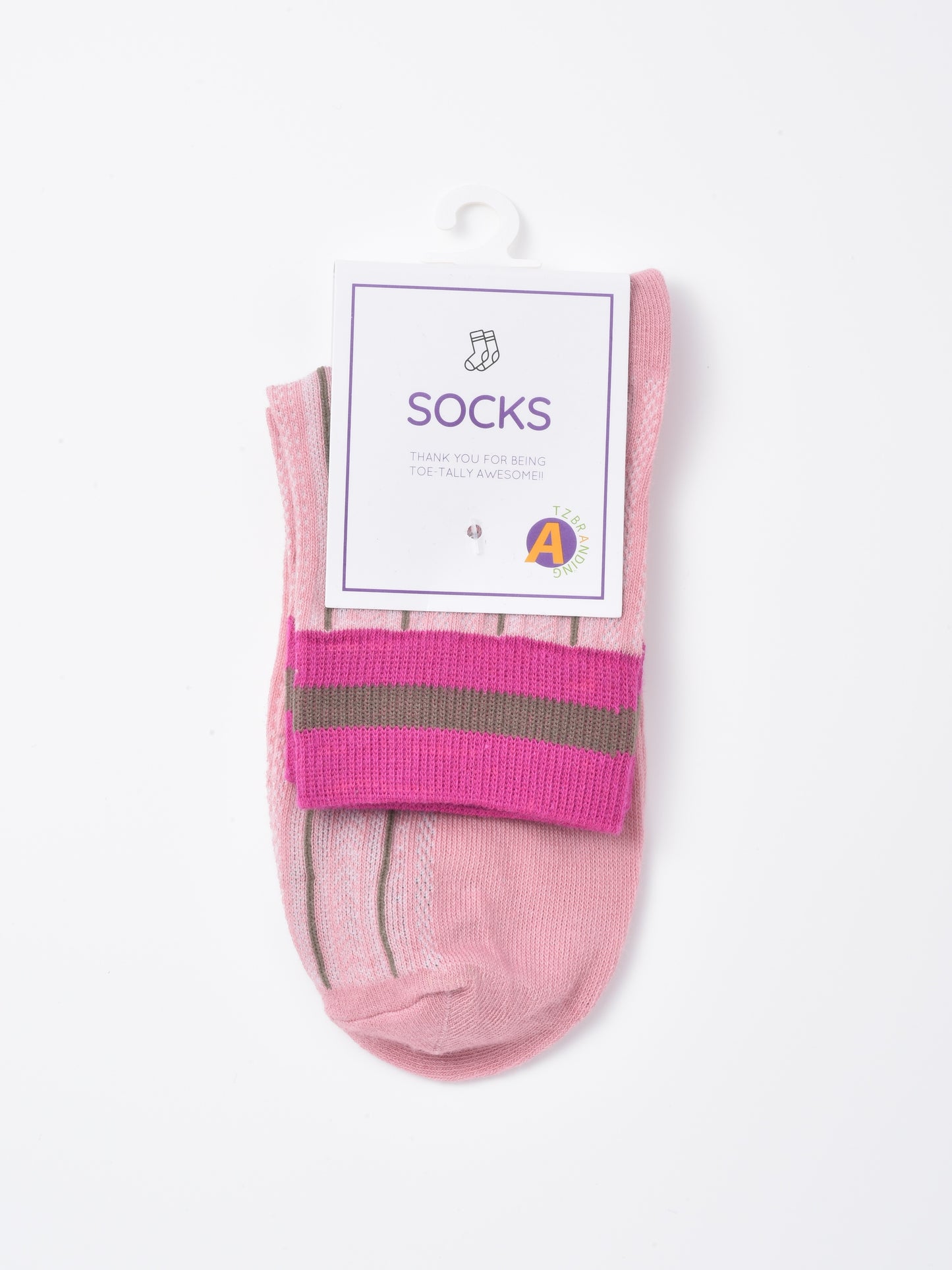 Rufia - Colorblock Mesh Knit Mid Calf Socks