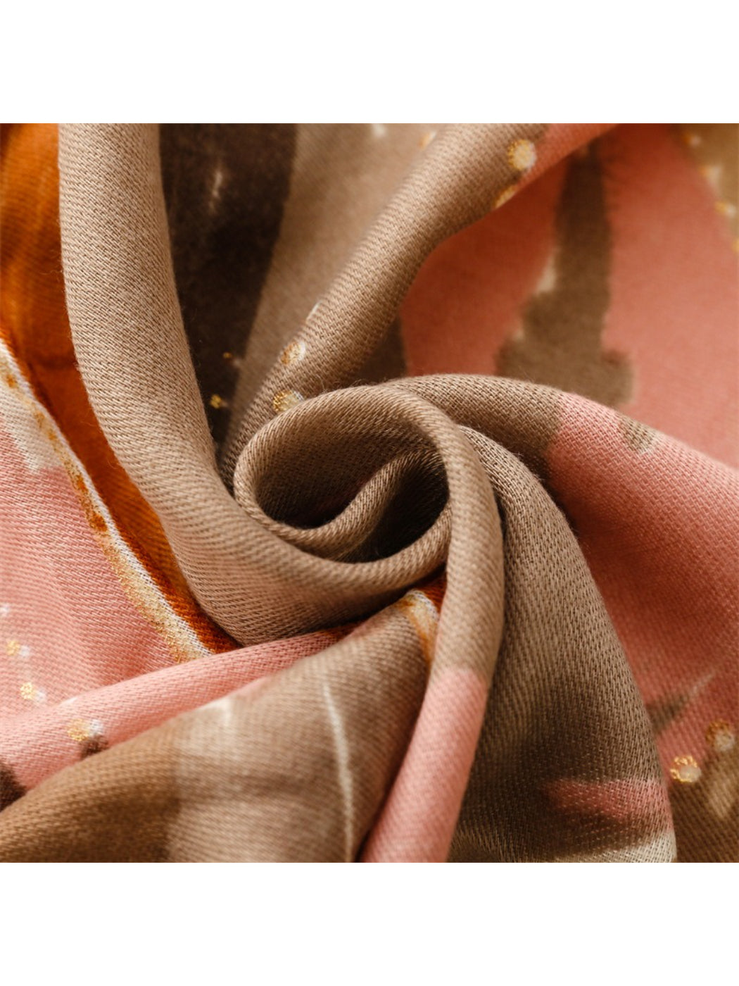 Scarvii - Abstract Botanical Brush Print Scarf