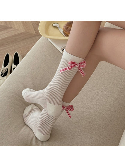 Rufia - Ballet Check Summer Socks - Classic & Airy