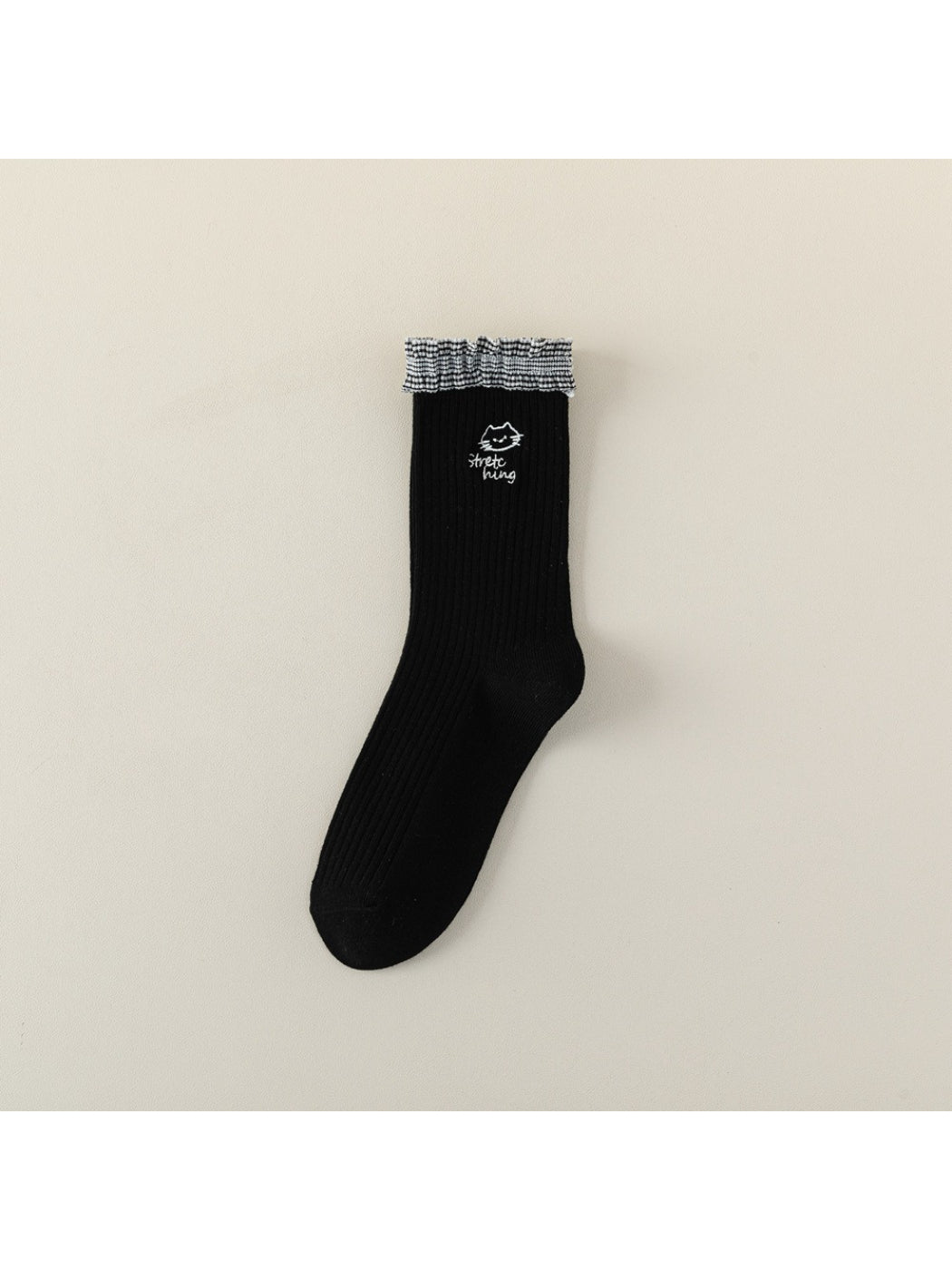 Rufia - Frill Cuff Cat Crew Socks product image 4