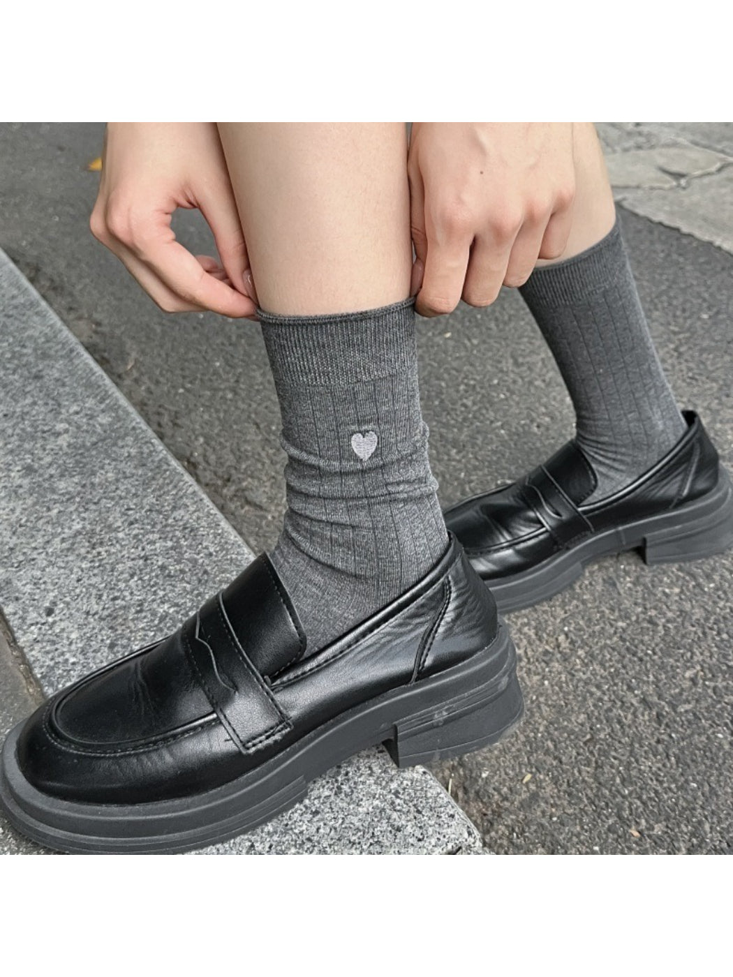 Rufia - Mini Heart Crew Socks product image 4