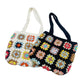 Cosbai - Boho Pattern Woven Tote Bag – 2 Colors