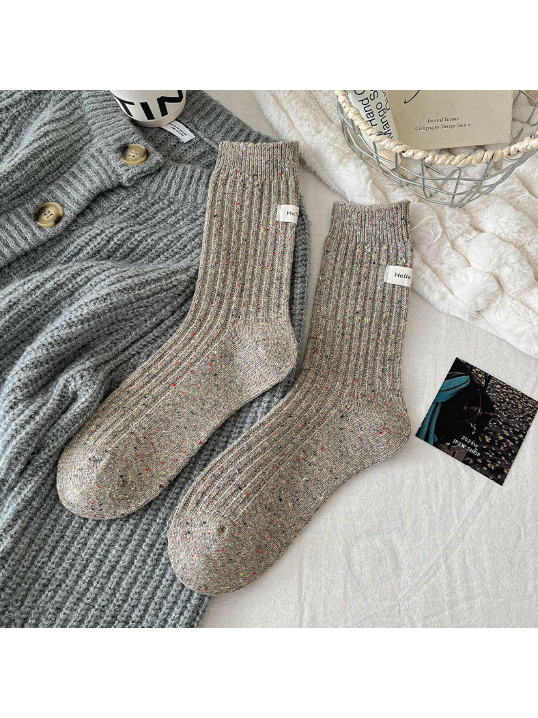 Rufia - Color Fleck Crew Socks product image 9