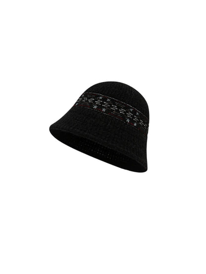 Haila - Winter Vintage Knitted Bucket Hat
