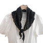 Scarvii - Vintage Embroidered Triangle Scarf