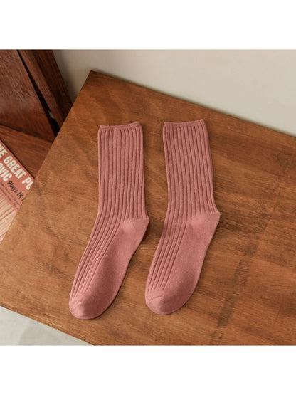 Rufia - Classic Ribbed Mid-Calf Crew Socks product image 12