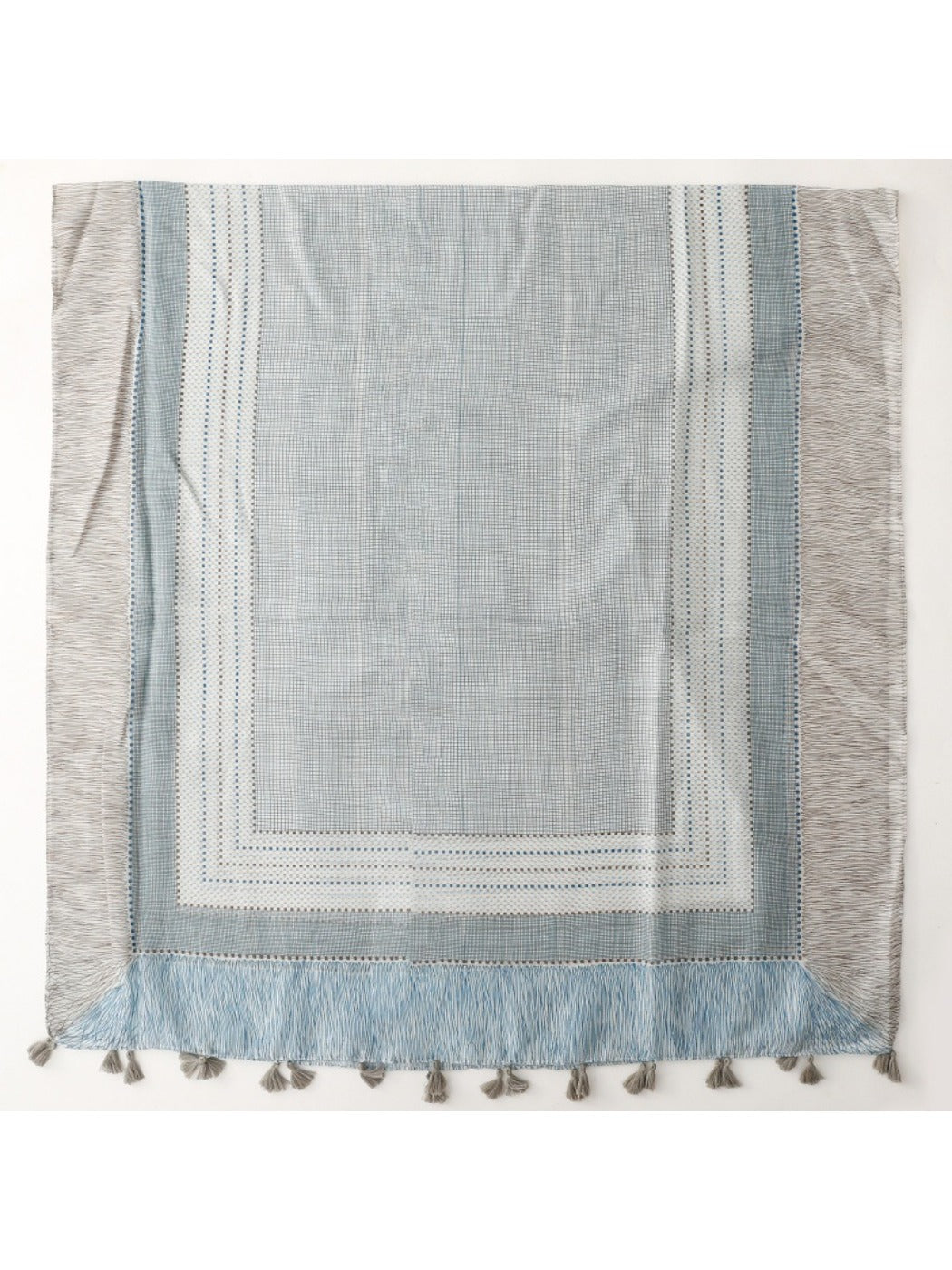 Scarvii - Classic Blue-Grey Scarf Shawl