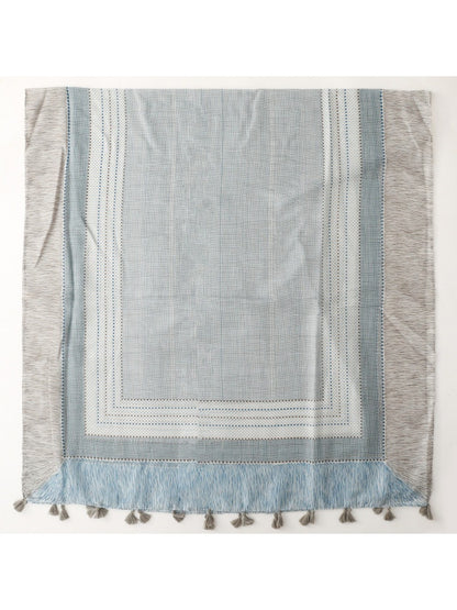 Scarvii - Classic Blue-Grey Scarf Shawl