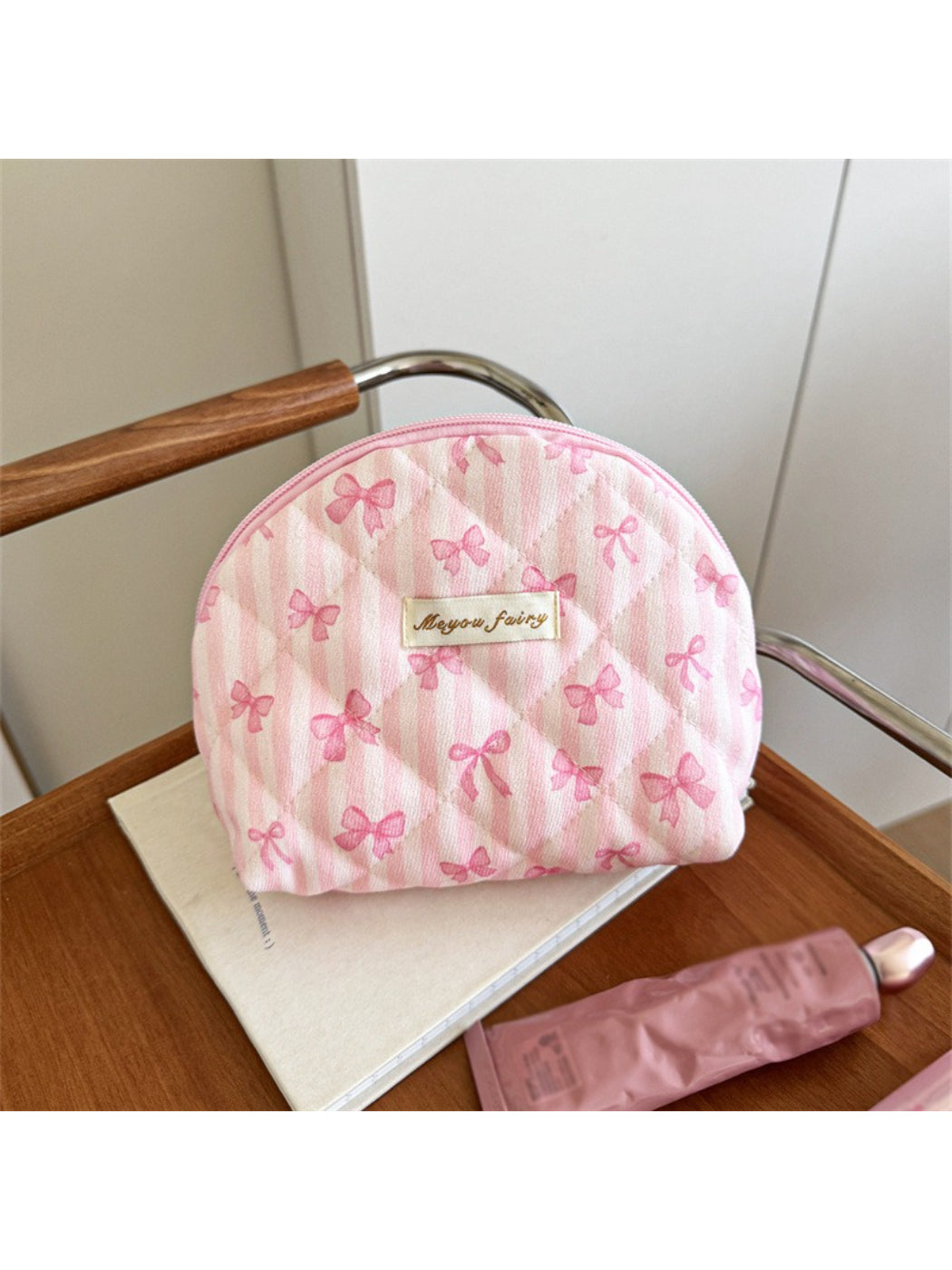 Cosbai Colorful Polka Dot Zip Bag product image