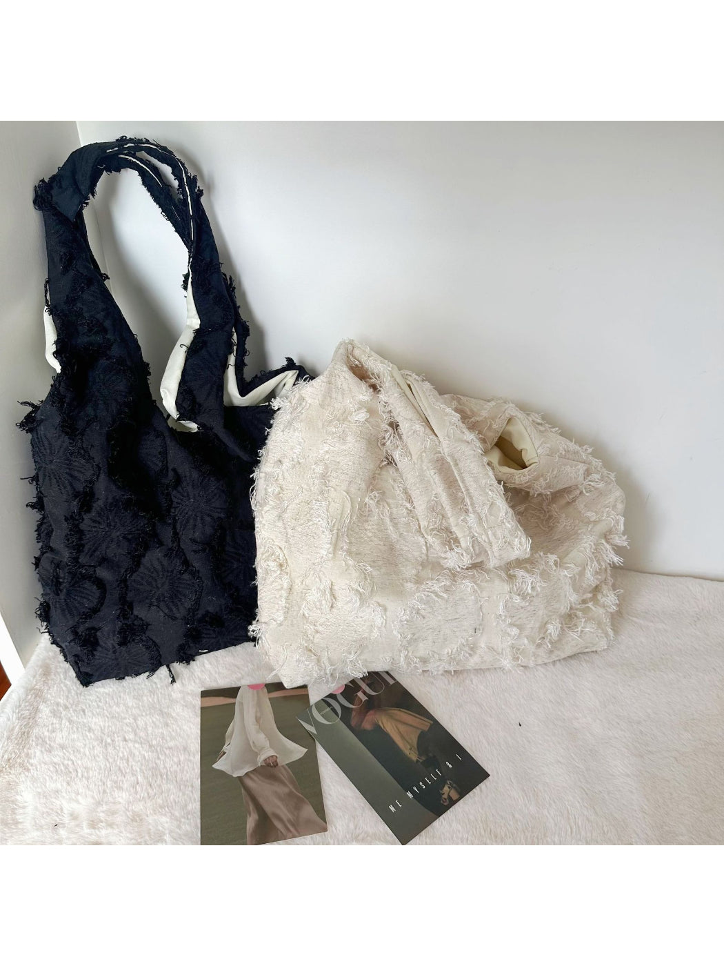 Cosbai - Elegant Soft Texture Shoulder Tote