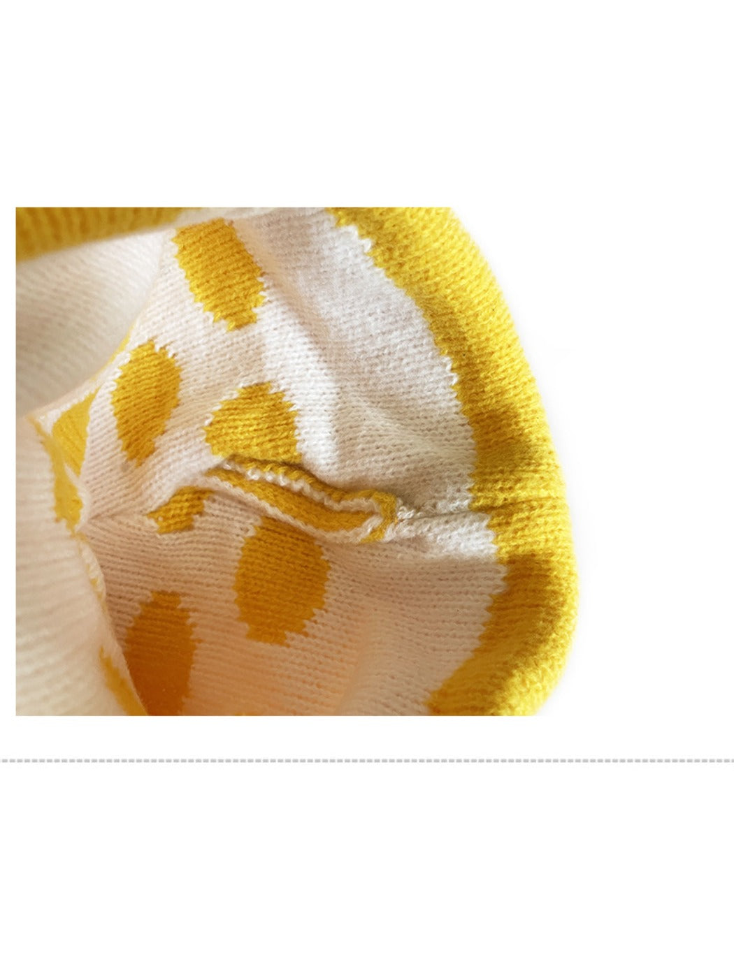 Haila Polka Dots Cat-Ear Knitted Beanie for seasonal hat styling
