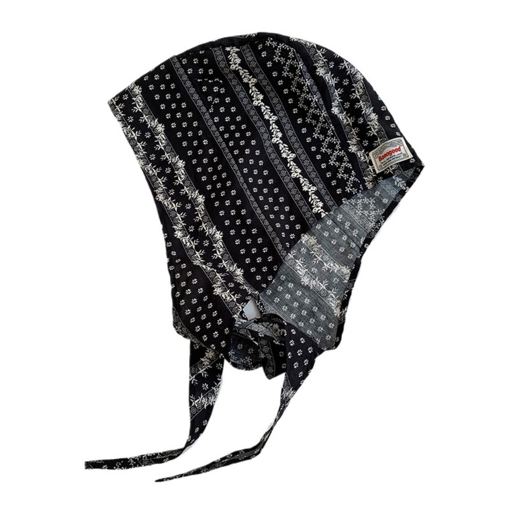 Haila - Fashion Print Hat-shaped Headscarf - Light & Stylish
