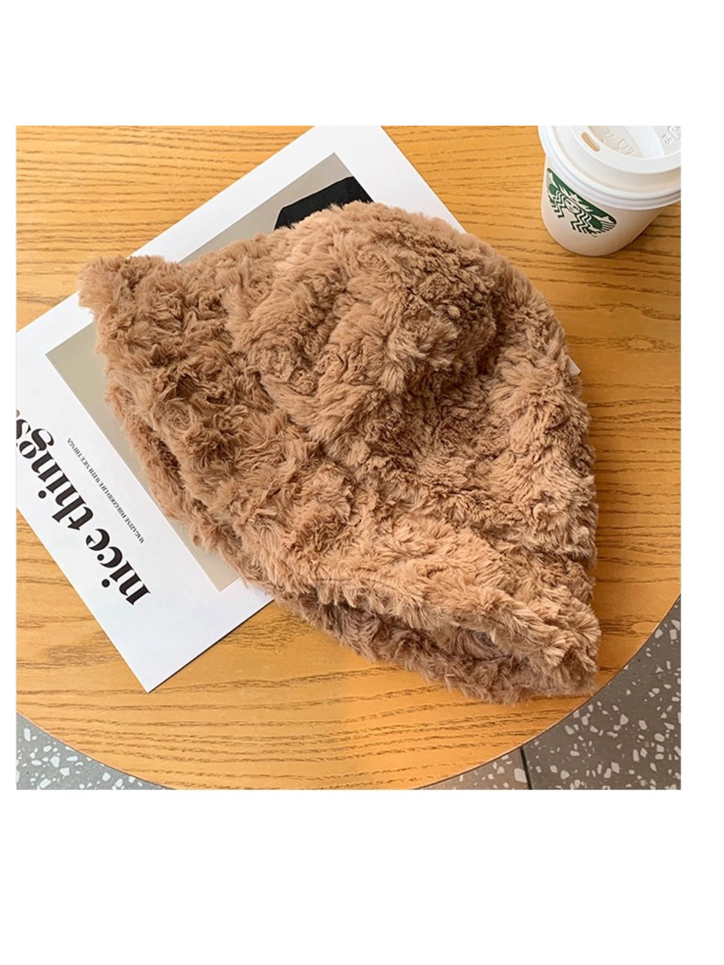 Haila - Soft Fuzzy Winter Bucket Hat