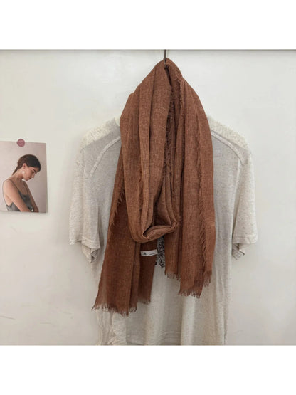 Scarvii - Fringed Edge Scarf