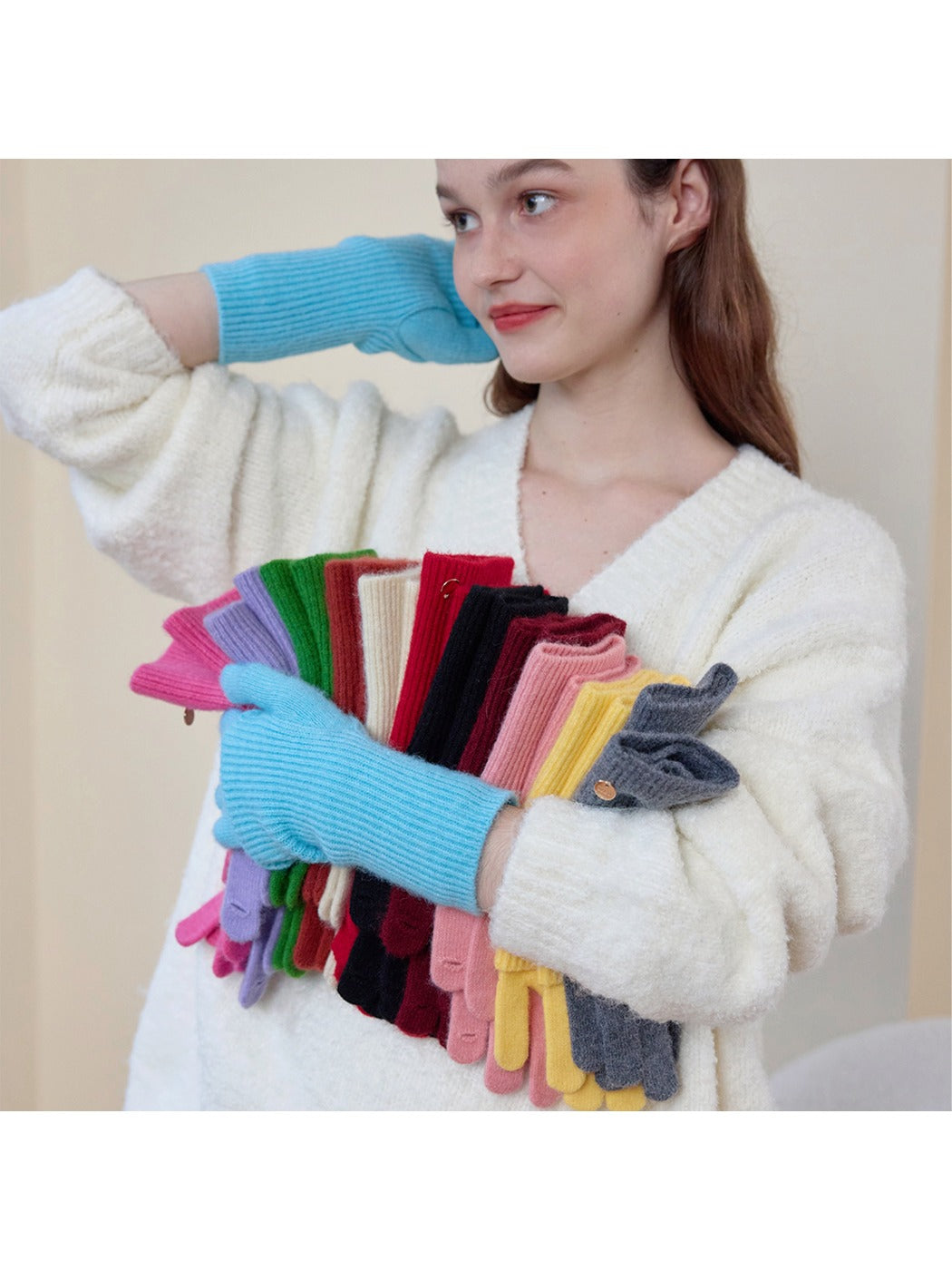 Gloving - Winter Warm Gloves with Touchscreen for Women