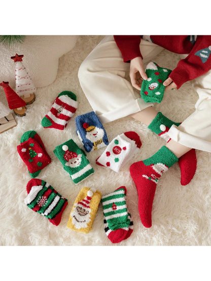 Rufia – Cozy Christmas Fuzzy Socks