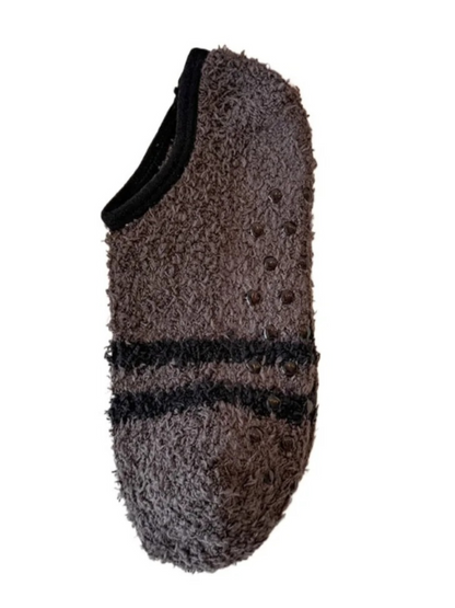 Rufia - Fuzzy Striped Low Cut Socks