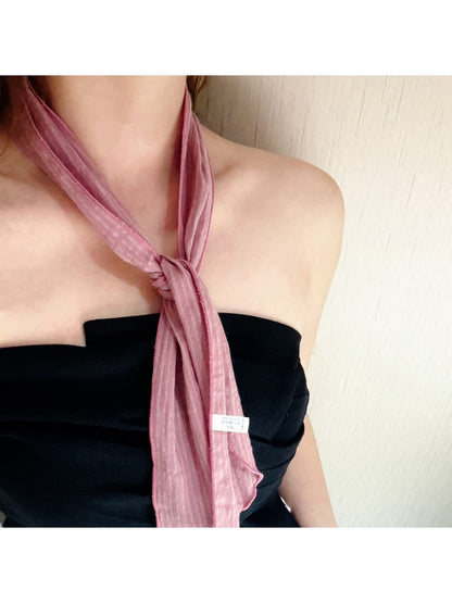 Scarvii - Minimal Striped Style Neck Scarf
