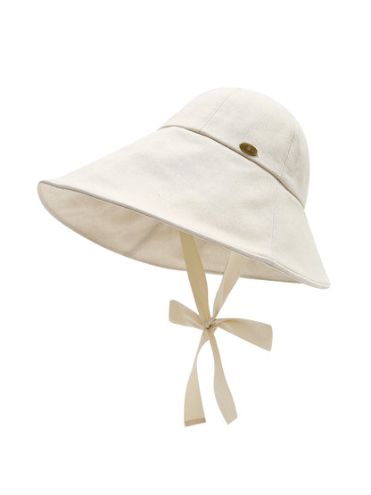 Haila - Wide Brim Round Top Bucket Hat