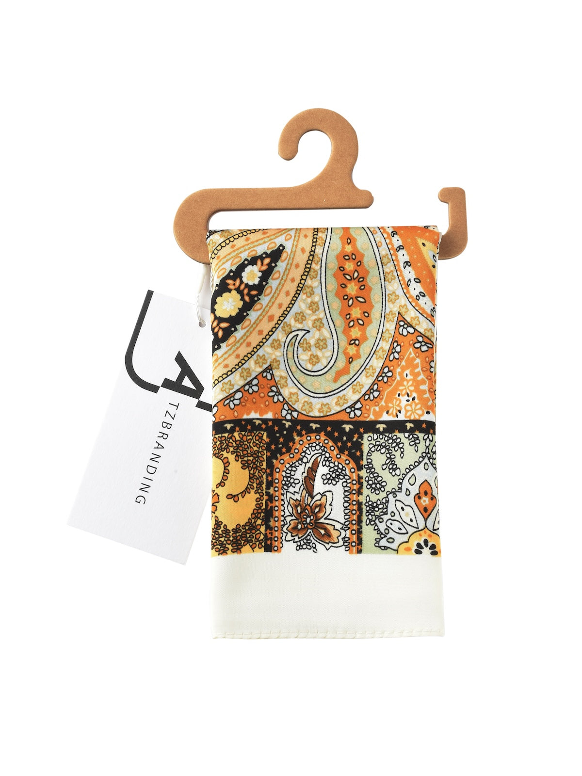 Scarvii - Paisley Square Scarf