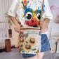 Cosbai - Cute Cartoon Crossbody Bag With Zipper