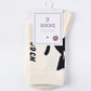 Rufia - Cute Cartoon Cat Mid-Calf Socks