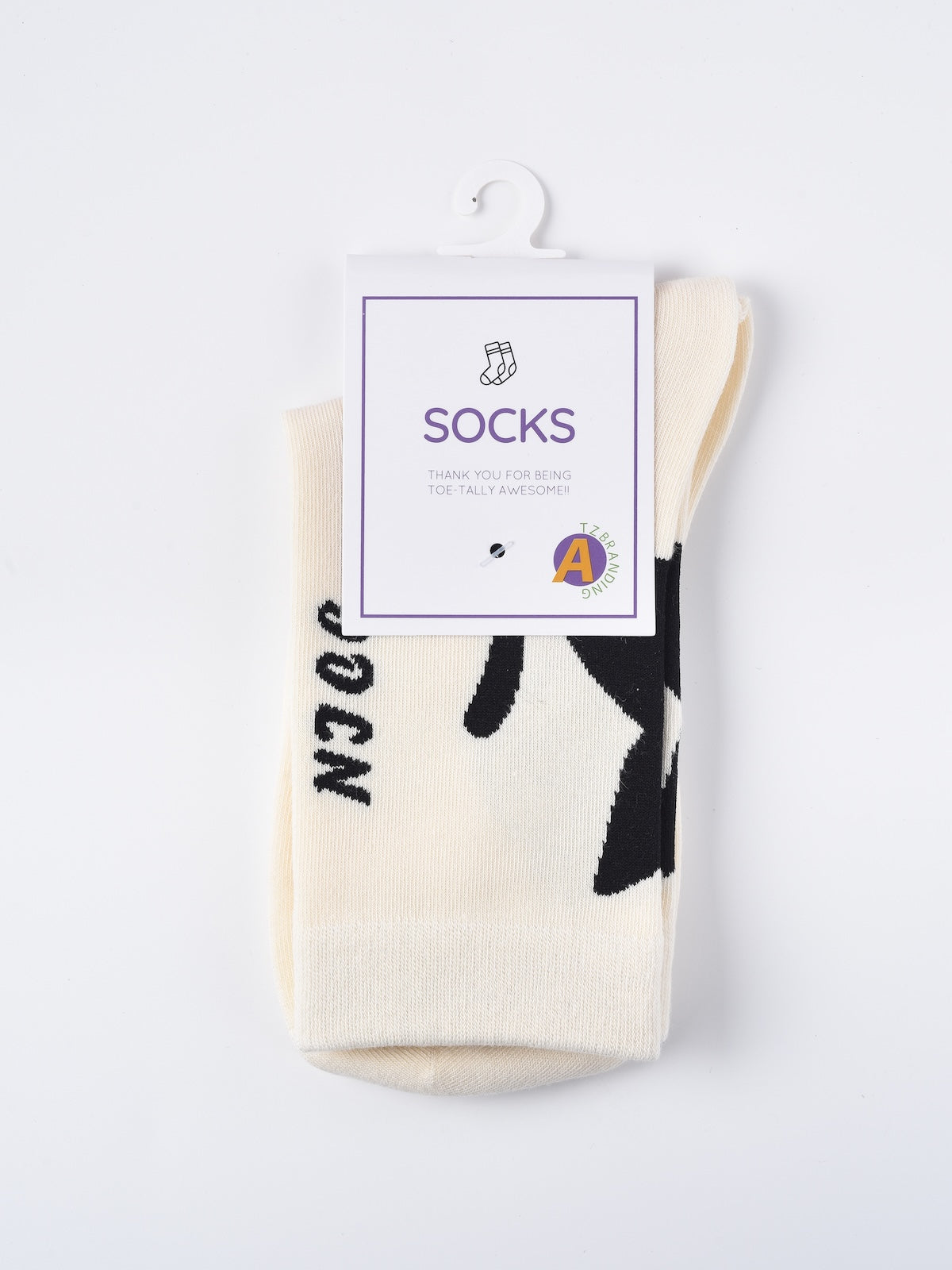 Rufia - Cute Cartoon Cat Mid-Calf Socks