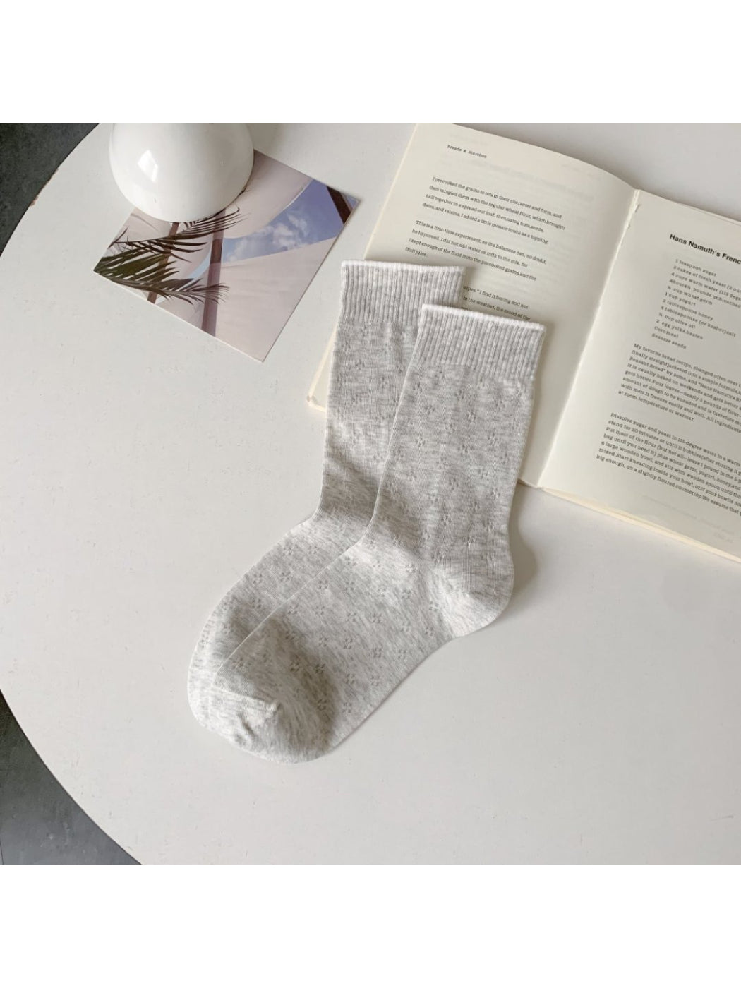 Rufia - Soft Pattern Knit Crew Socks product image 6