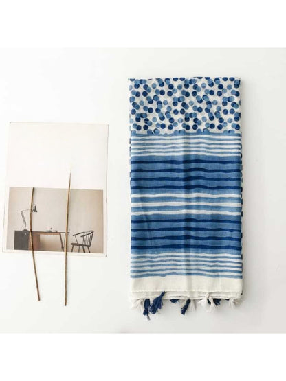 Scarvii - Refined Dot Pattern Everyday Scarf