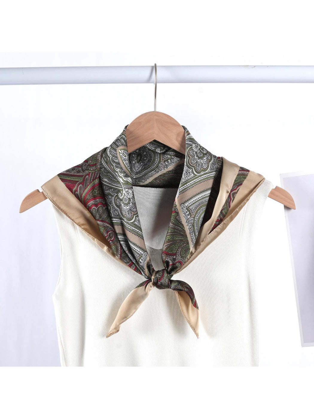 Scarvii - Baroque Paisley Square Scarf