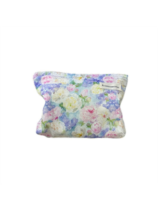 Cosbai Watercolor Floral Cosmetic Bag product image