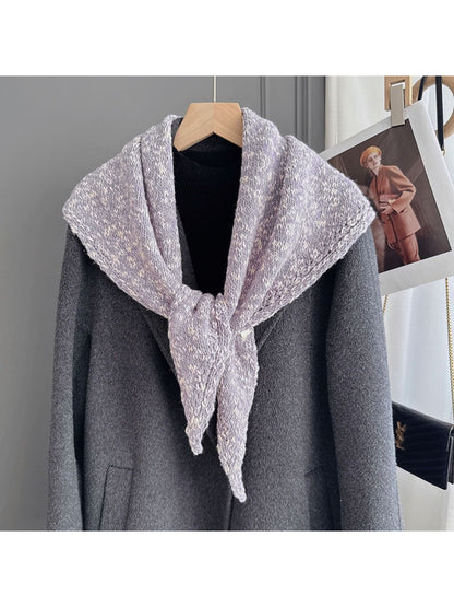 Scarvii - Modern Marled Triangle Wrap