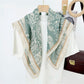 Scarvii - Vintage Paisley Square Scarf for Women