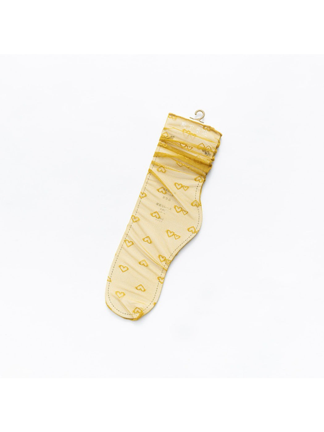 Rufia - Lightweight Sheer Heart Crew Socks product image 5