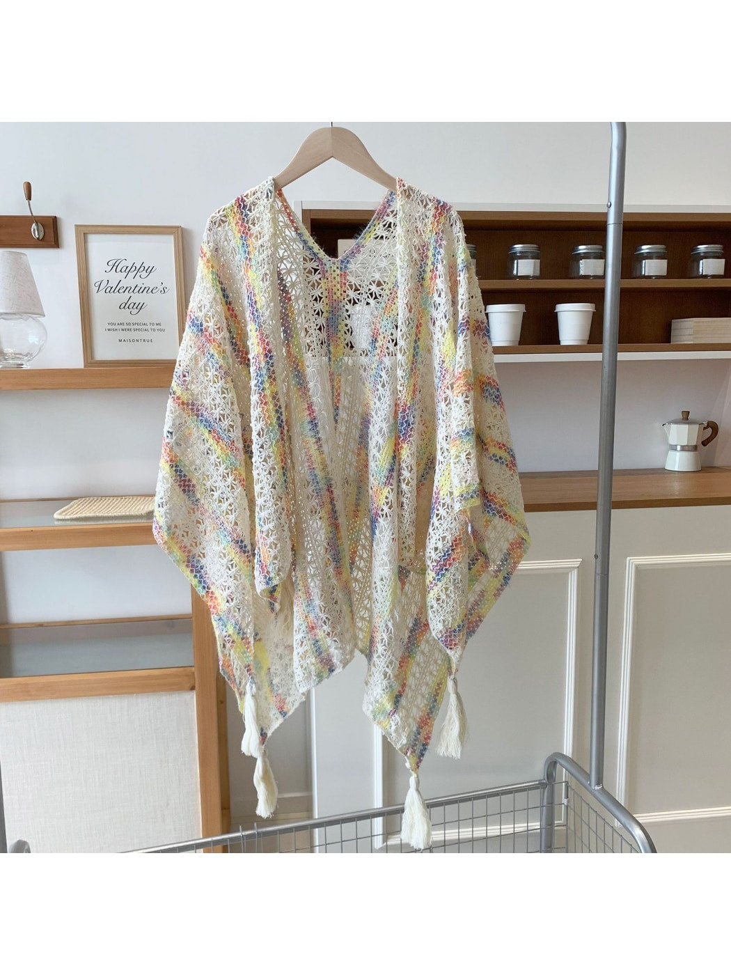 Scarvii - Draped Cape Style Lace Scarf Wraps
