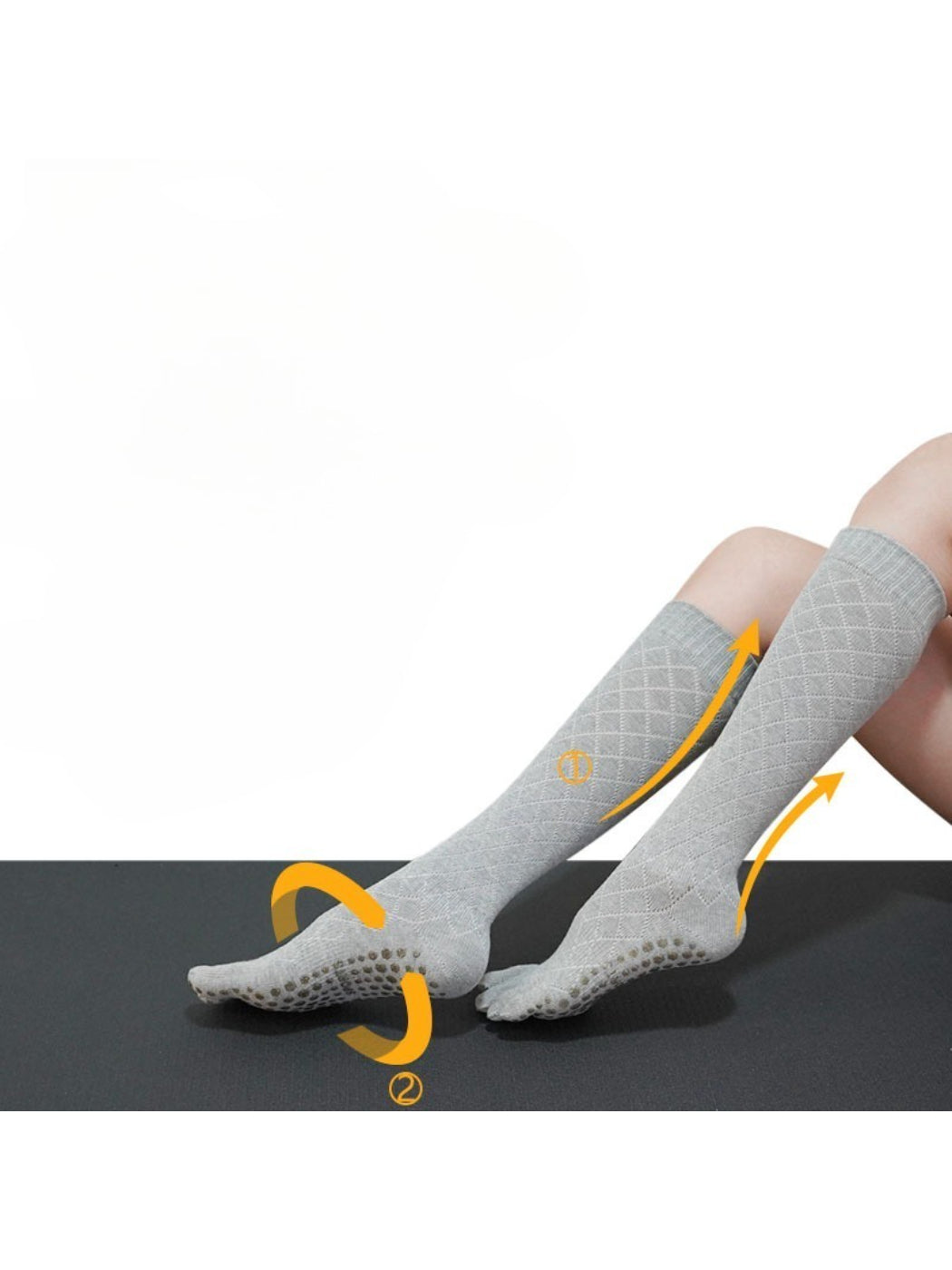 Rufia - Five-Toe Grip Training Knee Socks